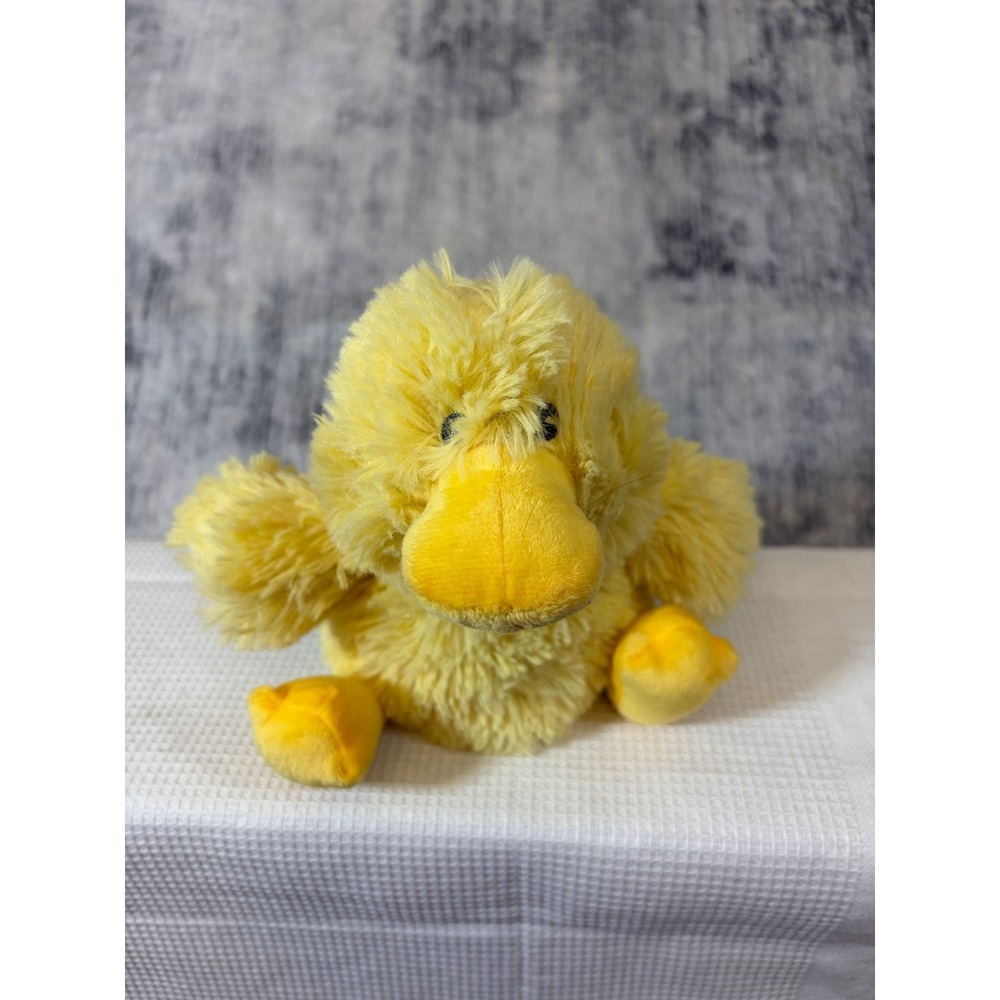 Warmies Microwaveable Plush Duck Yellow Heatable Weighted Lavender Scented Toy